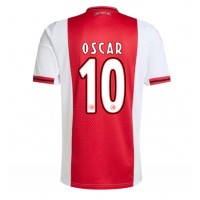 Stroje piłkarskie Ajax Oscar Gloukh #10 Koszulka Podstawowej 2025-26 Krótki Rękaw